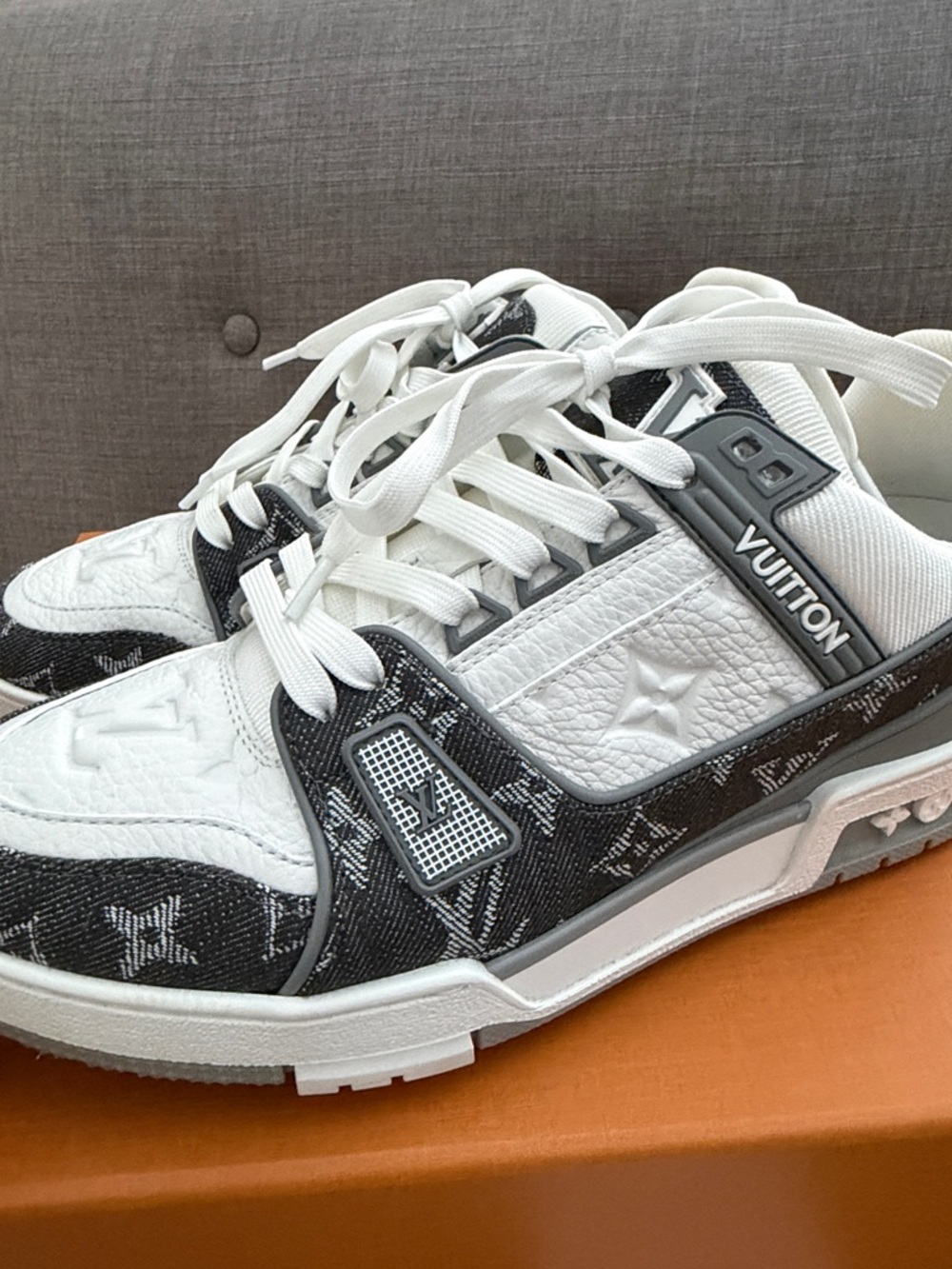 Louis Vuitton Monogram LV Trainer Sneakers - Picture 4 of 16